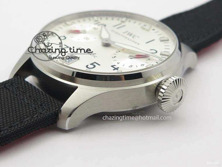 MIROTIME 0310 Big Pilot Real PR IW500432 DFB Limited Edition ZF 1:1 Best Edition On Black Nylon Strap A Fashionable 7276